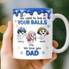 Personalized Mug – Funny Gifts for Dad – Thank You For Being Our Rock