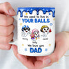 Personalized Mug – Funny Gifts for Dad – Thank You For Being Our Rock