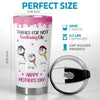 Personalized Tumbler – Mother's Day Gifts, Funny Gifts For Mom – Your Love Is My Superpower