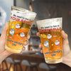 Personalized Beer Glass – Father's Day Gifts, Funny Gifts For Dad – From Your Balls To Your Heart