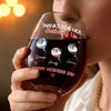 Personalized Wine Glass – Mother's Day Gifts, Funny Gifts For Mom – My Bestie For Life