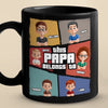 Personalized Black Mug – Gifts For Dad – This Papa Belongs To