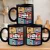 Personalized Black Mug – Gifts For Dad – This Papa Belongs To