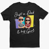 Personalized Unisex T-shirt, Hoodie – Father's Day Gifts For Dad – Just A Dad And His Children