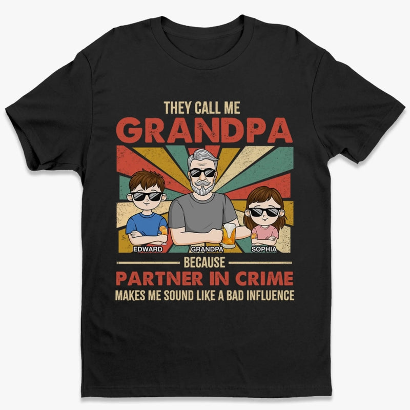 Personalized Unisex T-shirt, Hoodie – Father's Day Gifts For Dad – Certified Grandpa Of Chaos