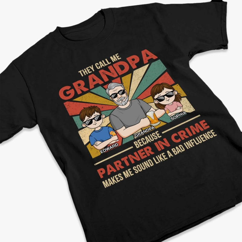 Personalized Unisex T-shirt, Hoodie – Father's Day Gifts For Dad – Certified Grandpa Of Chaos