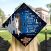 Personalized Graduation Cap – Graduation Gifts For Her, Him – We're Strong Because He Is Within