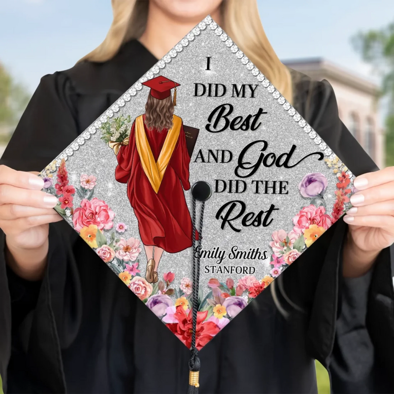 Personalized Graduation Cap – Graduation Gifts For Her, Him – New Chapter New Dreams