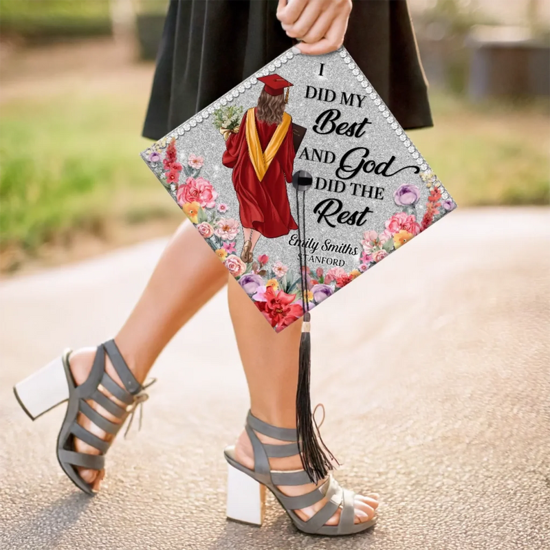 Personalized Graduation Cap – Graduation Gifts For Her, Him – New Chapter New Dreams