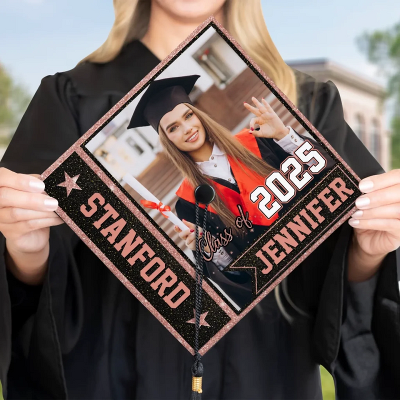 Personalized Graduation Cap – Graduation Gifts For Her, Him – Chase Your Next Adventure