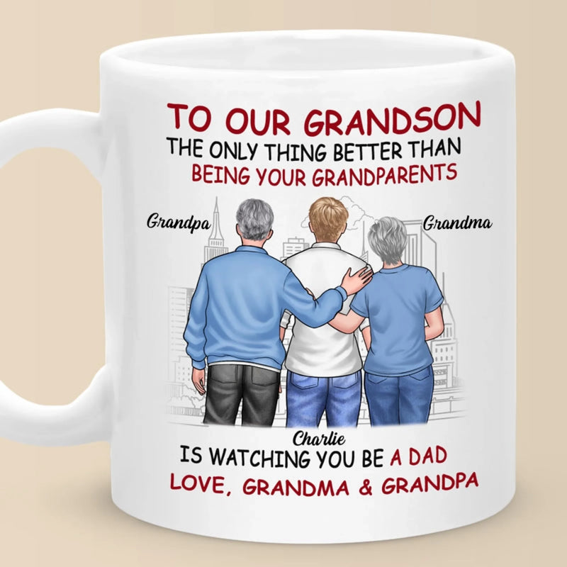 Personalized Mug – Father's Day Gifts, Gifts For Son – Proud Of You