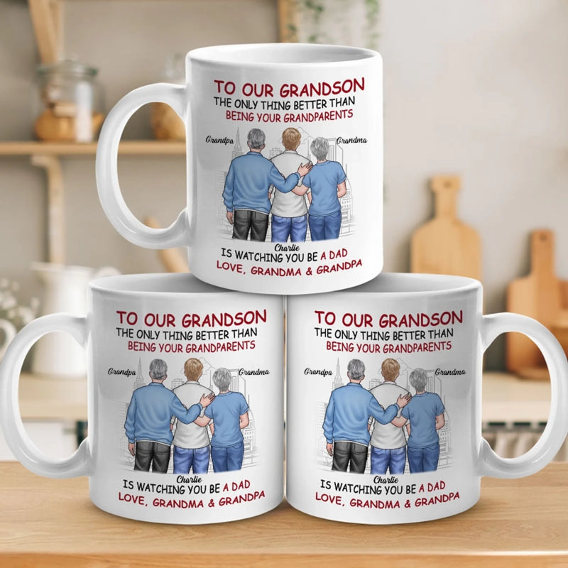 Personalized Mug – Father's Day Gifts, Gifts For Son – Proud Of You