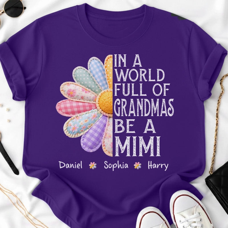 Personalized Unisex T-shirt, Hoodie – Mother's Day Gifts For Grandma – Grandma Love Feels Like Home