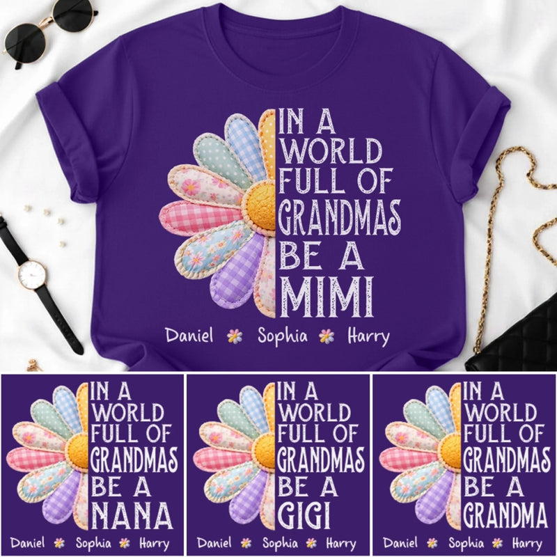 Personalized Unisex T-shirt, Hoodie – Mother's Day Gifts For Grandma – Grandma Love Feels Like Home