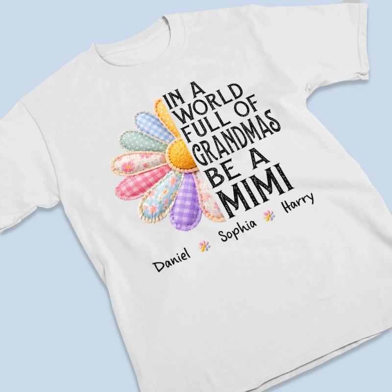 Personalized Unisex T-shirt, Hoodie – Mother's Day Gifts For Grandma – Grandma Love Feels Like Home