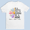 Personalized Unisex T-shirt, Hoodie – Mother's Day Gifts For Grandma – Grandma Love Feels Like Home
