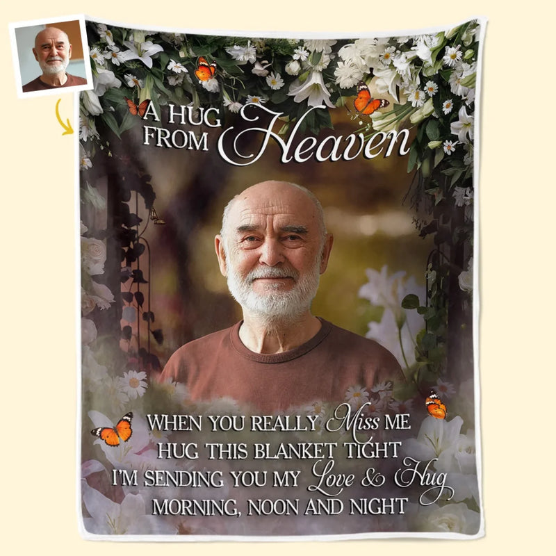 Personalized Photo Blanket – Meaningful Memorial Gift – Remember The Best Times