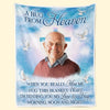 Personalized Photo Blanket – Meaningful Memorial Gift – A Hug From Heaven