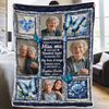 Personalized Photo Blanket – Meaningful Memorial Gift – Love Lives Beyond The Years