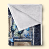 Personalized Photo Blanket – Meaningful Memorial Gift – Love Lives Beyond The Years