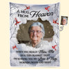 Personalized Photo Blanket – Meaningful Memorial Gift – Your Love Still Surrounds Me