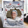 Personalized Photo Blanket – Meaningful Memorial Gift – Your Love Still Surrounds Me