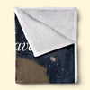 Personalized Photo Blanket – Meaningful Memorial Gift – You Live In Every Quiet Miracle