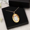 Personalized Photo Locket Necklace – Gifts For Daughter, Son – Always Better Together