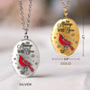 Personalized Photo Locket Necklace – Meaningful Memorial Gift – Always Loved Always Missed