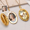 Personalized Photo Locket Necklace – Meaningful Memorial Gift – Forever In Our Hearts
