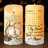 Personalized Photo LED Candle – Meaningful Memorial Gift – The Moments When You Want To Feel Them Near