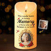 Personalized Photo LED Candle – Meaningful Memorial Gift – Your Memory, My Endless Love