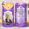 Personalized Photo LED Candle – Meaningful Memorial Gift – Always Loved Never Forgotten
