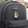 Personalized Memorial Photo Teardrop Pin – Meaningful Memorial or Graduation Gift – Graduated With Your Love