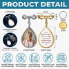 Personalized Memorial Photo Teardrop Pin – Meaningful Memorial or Graduation Gift – Graduated With Your Love