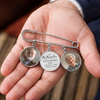 Personalized Photo Charm Lapel Pin – Meaningful Memorial Gifts – Your Love Was My Education