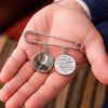 Personalized Photo Charm Lapel Pin – Meaningful Wedding Memorial Gift – Gone But Never Truly Apart