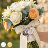 Personalized Photo Charm Lapel Pin – Meaningful Wedding Memorial Gift – Gone But Never Truly Apart
