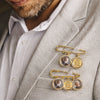 Personalized Photo Charm Lapel Pin – Meaningful Memorial Gifts – Carrying Your Love Across The Stage