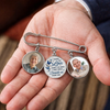 Personalized Photo Charm Lapel Pin – Meaningful Memorial Gifts – Your Love Guides Me Today And Always