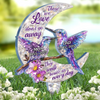 Personalized Acrylic Garden Stake – Meaningful Memorial Gift – Loved and Missed Always