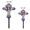 Personalized Acrylic Garden Stake – Meaningful Memorial Gift – Butterfly Kisses From Heaven
