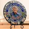 Personalized Round Shaped Stone – Meaningful Memorial Gift – I'm Always With You