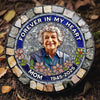 Personalized Round Shaped Stone – Meaningful Memorial Gift – I'm Always With You