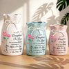 Personalized Ribbon Flower Vase – Mother’s Day Gifts for Daughter, Daughter-In-Law– You Are Truly Loved