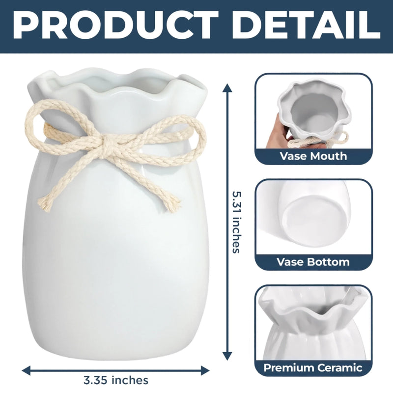Personalized Ribbon Flower Vase – Mother’s Day Gifts for Daughter, Daughter-In-Law– You Are Truly Loved