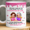 Personalized Mug – Gifts For Daughter-In-Law – Bonus Daughter, Forever Loved