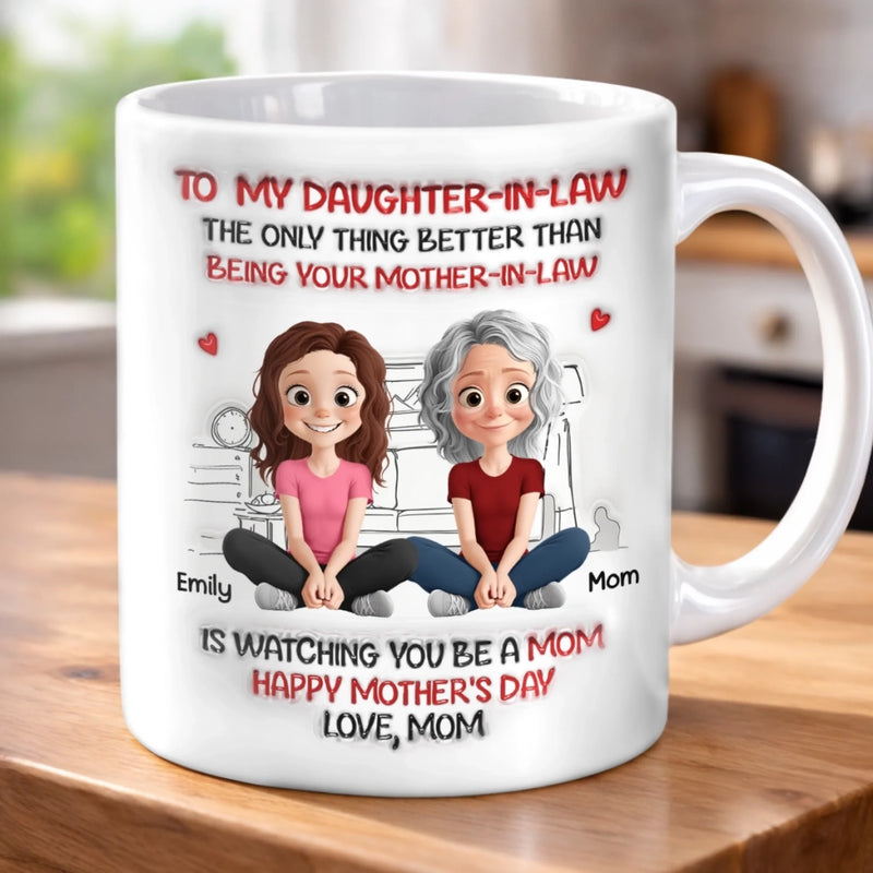 Personalised Mug – Mother's Day Gifts For Daughter-In-Law – So Much Grace, So Much Love