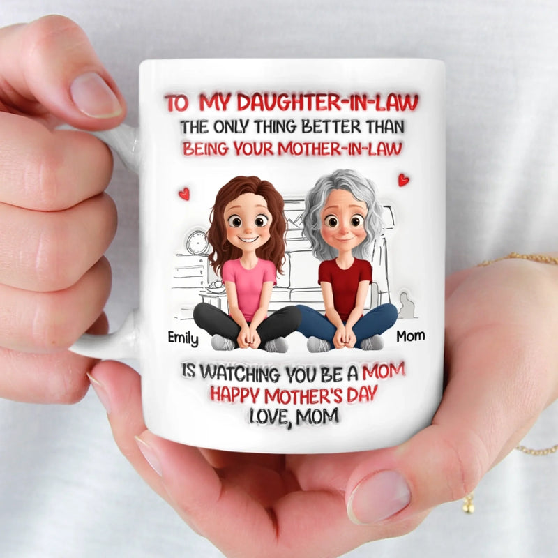 Personalised Mug – Mother's Day Gifts For Daughter-In-Law – So Much Grace, So Much Love