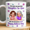 Personalized Mug – Mother's Day Gifts For Daughter-In-Law – Our Family Is Better With You